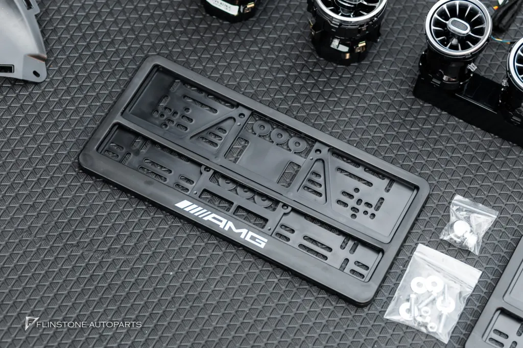 Mercedes Benz C205 方向盘出风口氛围灯车牌框