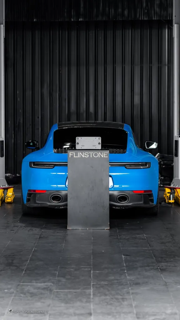 Porsche 992 แผ่นรองป้ายทะเบียนสั้น