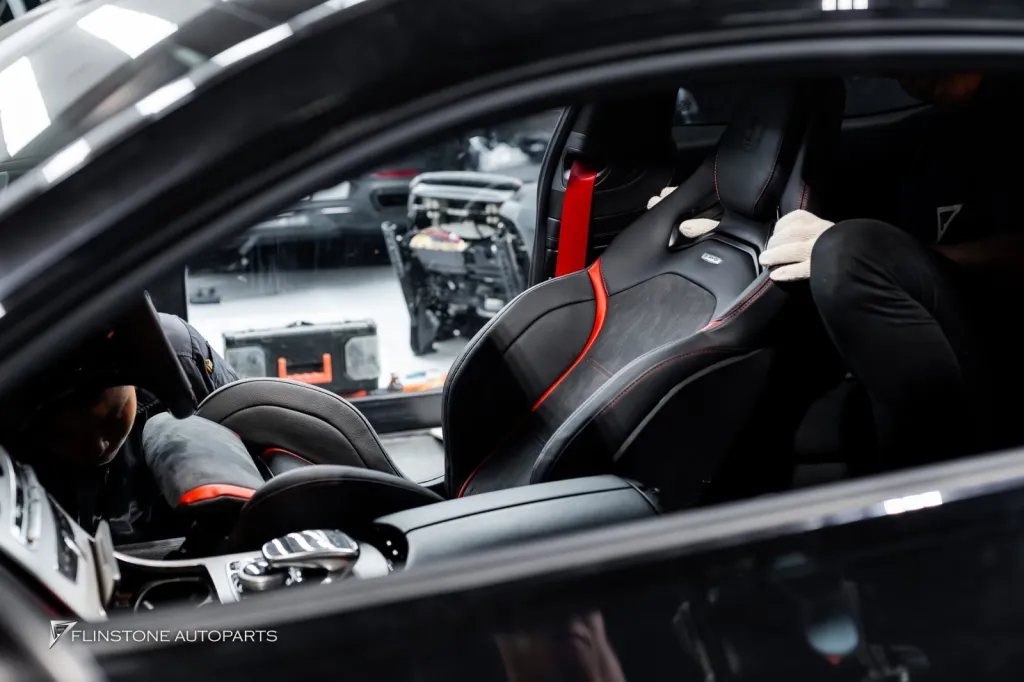 Mercedes Benz C43 พวงมาลัย โช้ค Kw เบาะ AMG ลำโพง ไฟช่องแอร์