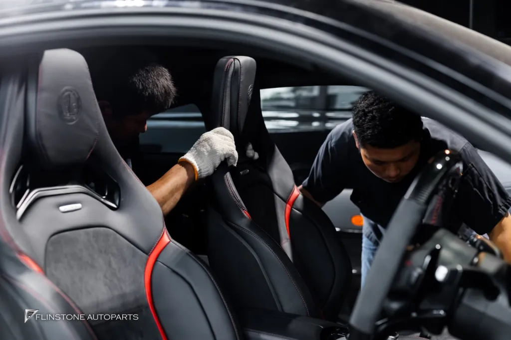 Mercedes Benz C43 พวงมาลัย โช้ค Kw เบาะ AMG ลำโพง ไฟช่องแอร์
