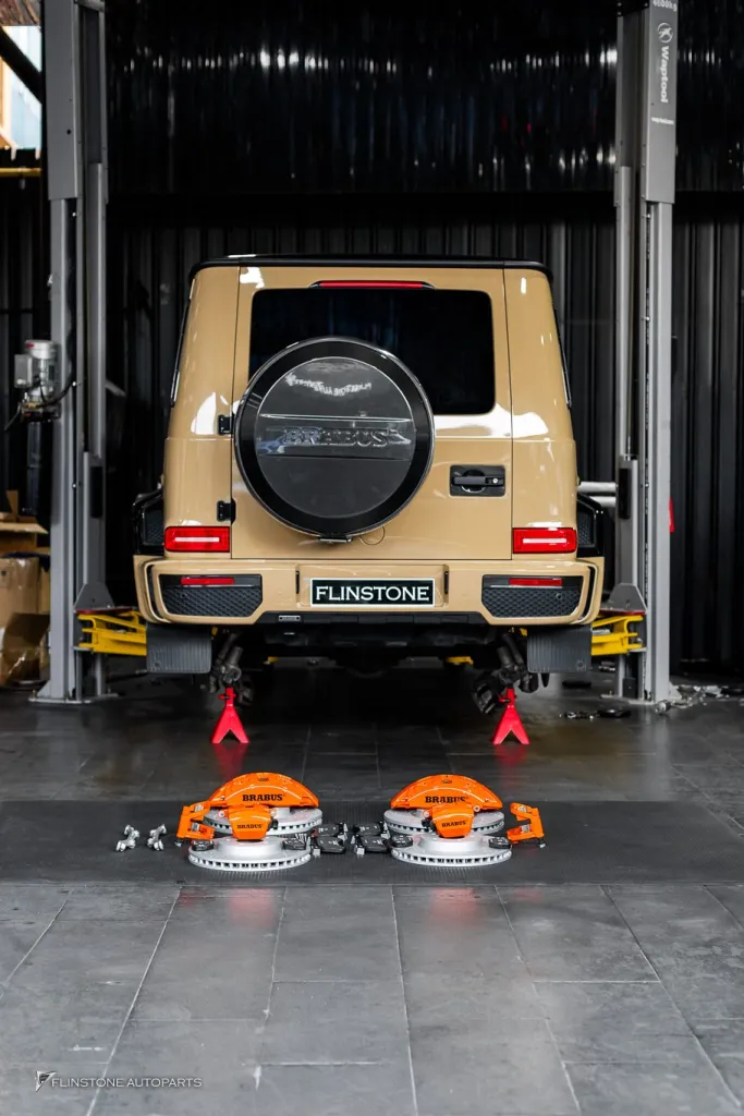 Mercedes Benz Gclass 刹车 Brabus