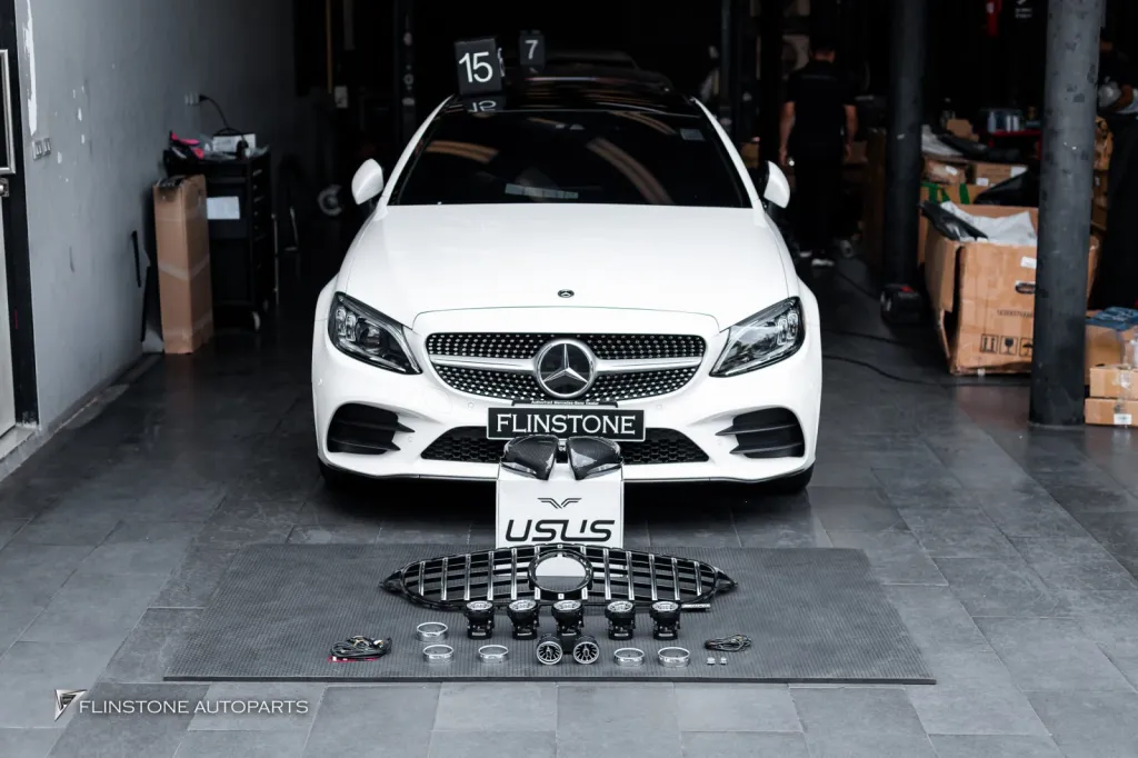 Mercedes Benz C205 Grille Air Vent Lights Mirror Usus