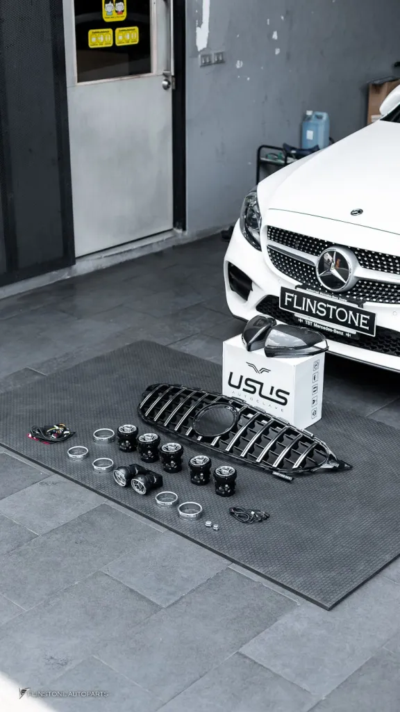 Mercedes Benz C205 Grille Air Vent Lights Mirror Usus