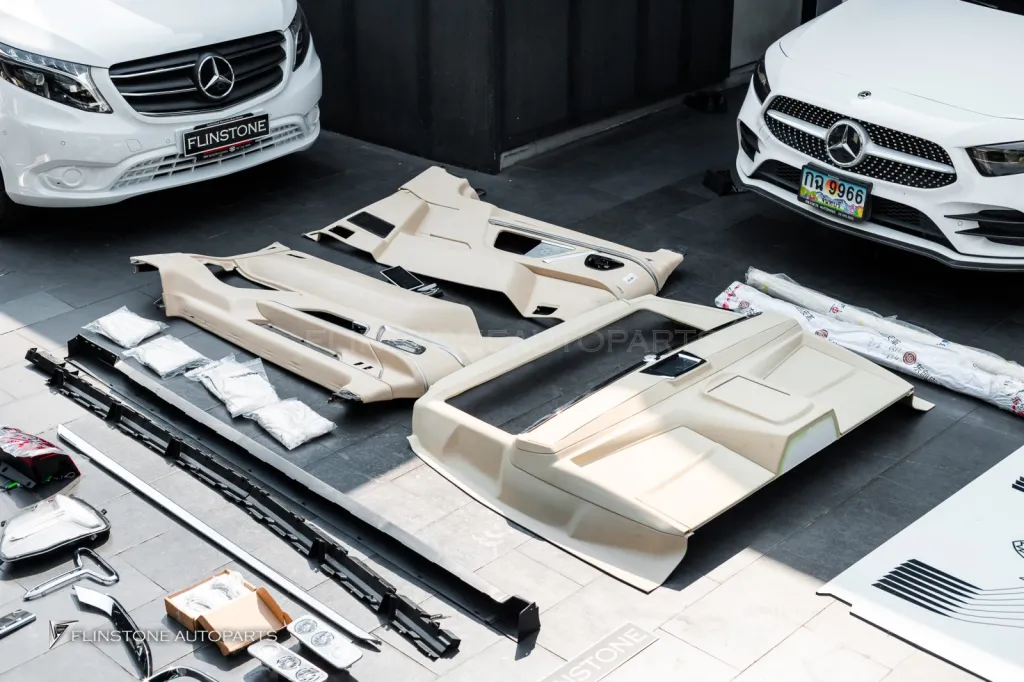Mercedes Benz Vito ขาว ชุดพาร์ทรอบคัน
