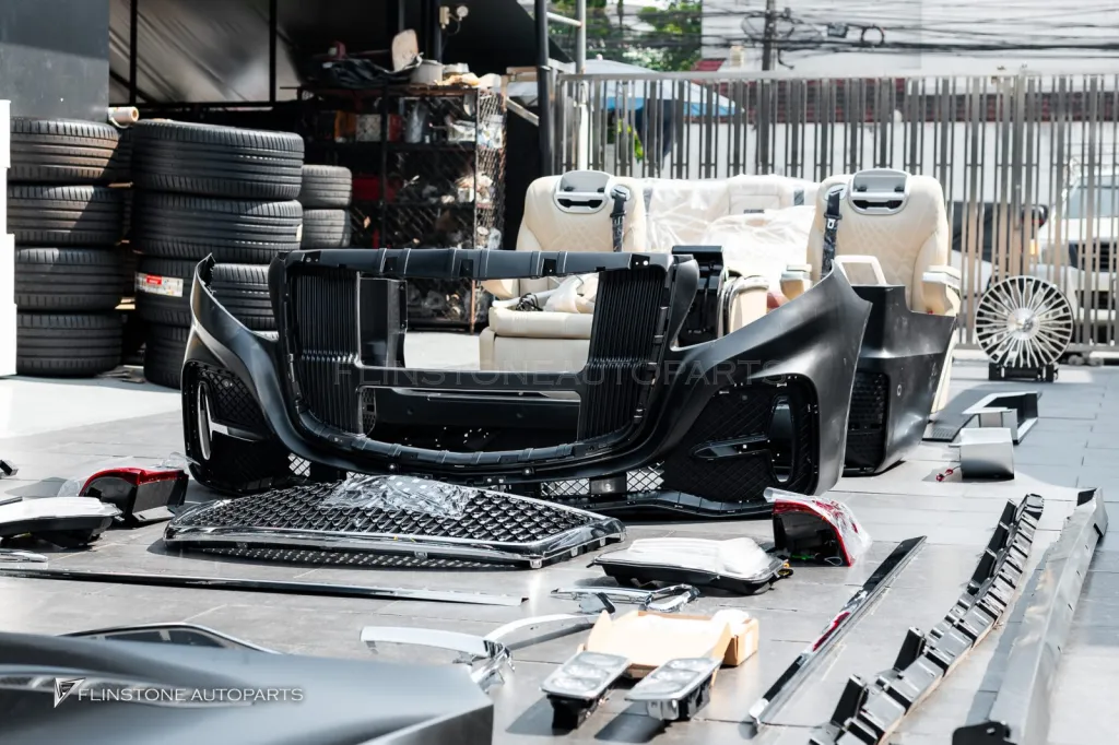 Mercedes Benz Vito ขาว ชุดพาร์ทรอบคัน