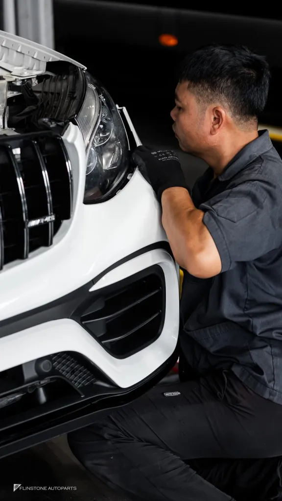Mercedes Benz Glc to Glc 63 ชุดกันชนหน้า