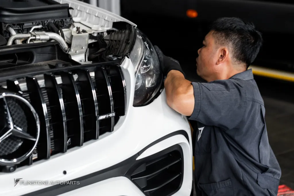 Mercedes Benz Glc to Glc 63 ชุดกันชนหน้า