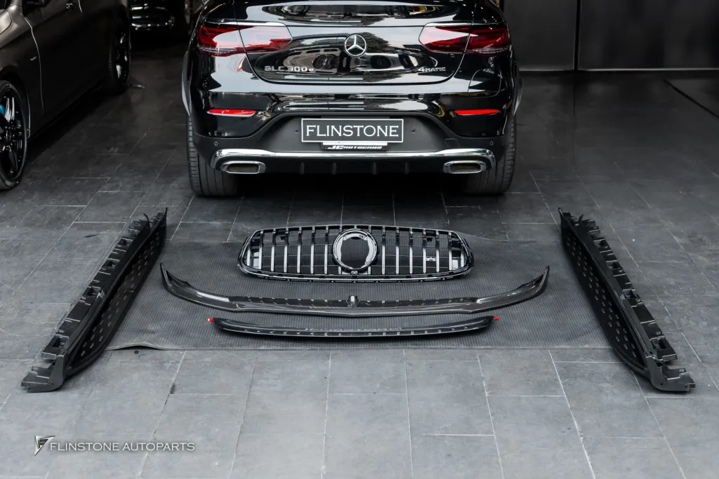Mercedes Benz Glc Grille Side Steps Carbon Parts