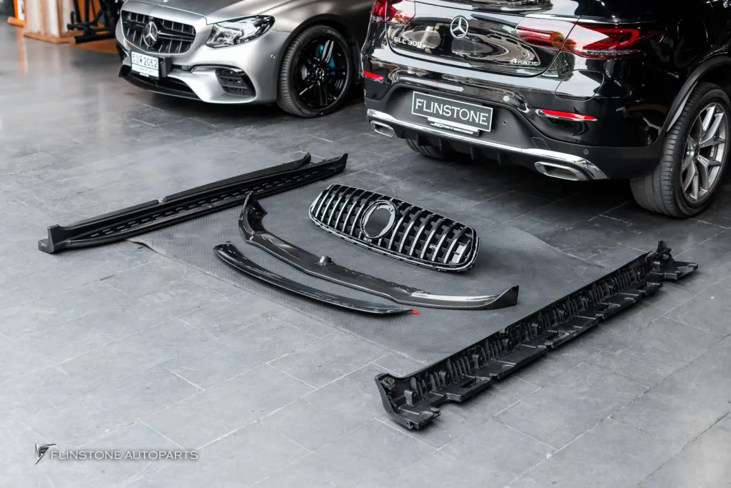 Mercedes Benz Glc Grille Side Steps Carbon Parts