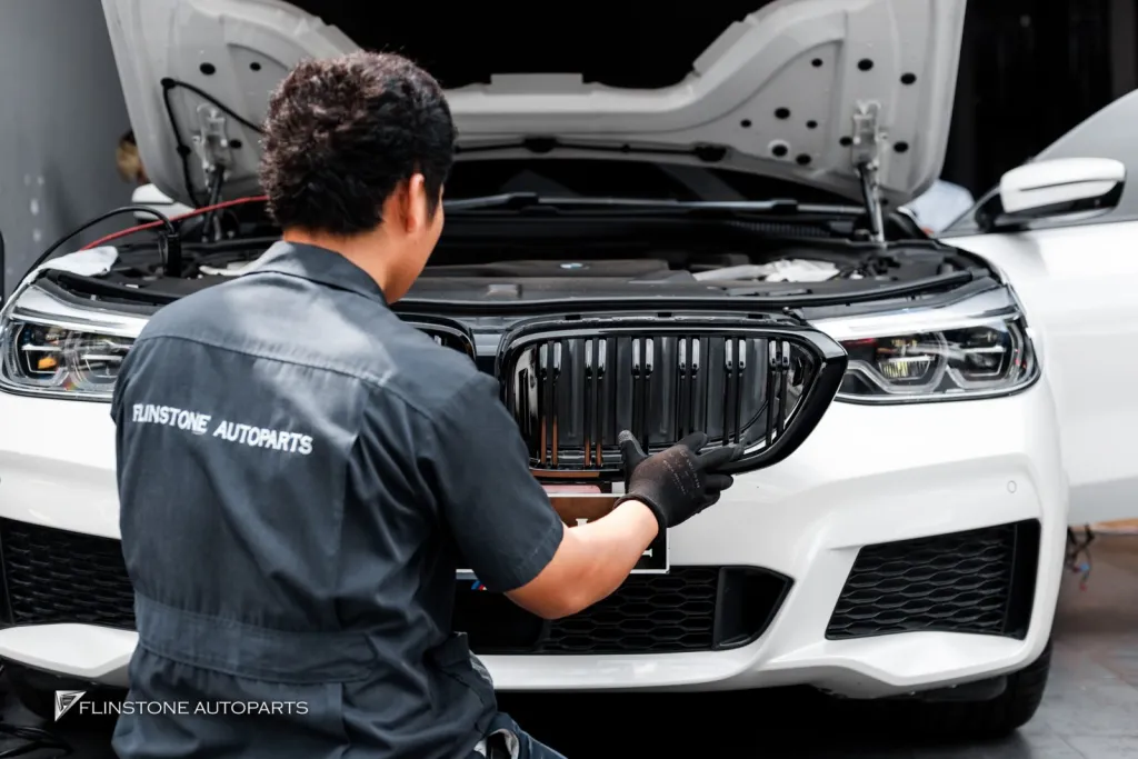 BMW F32 Grille door interior