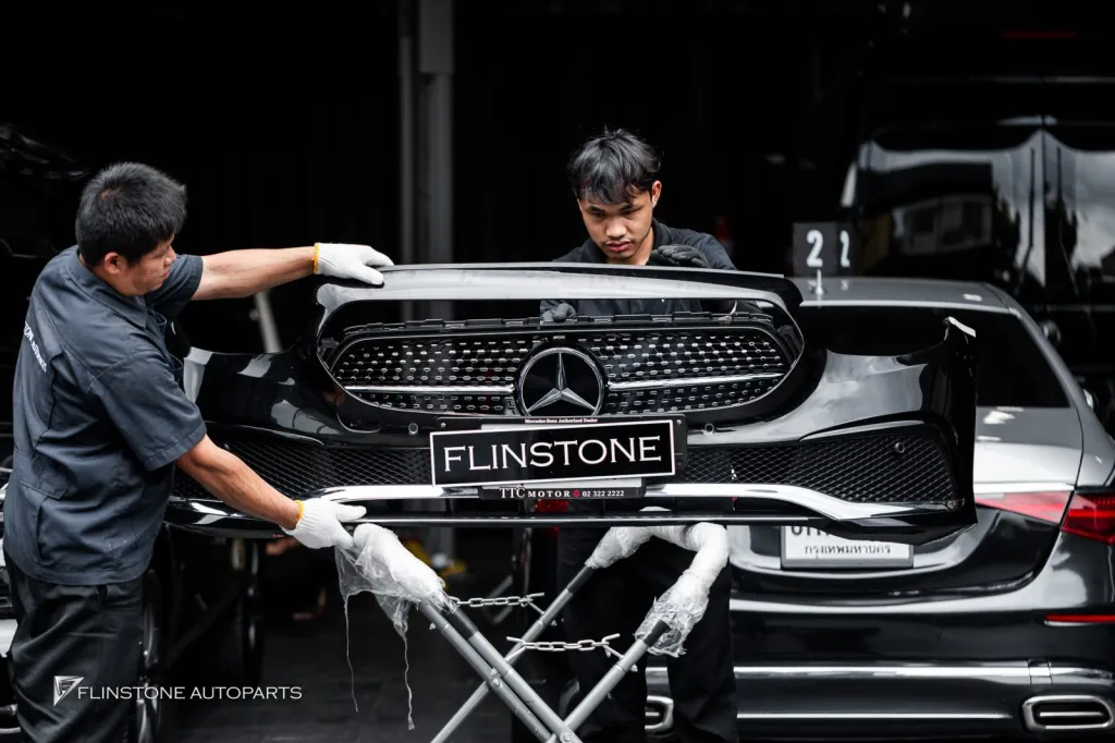 Mercedes Benz W213 กระจัง โลโก้ AMG