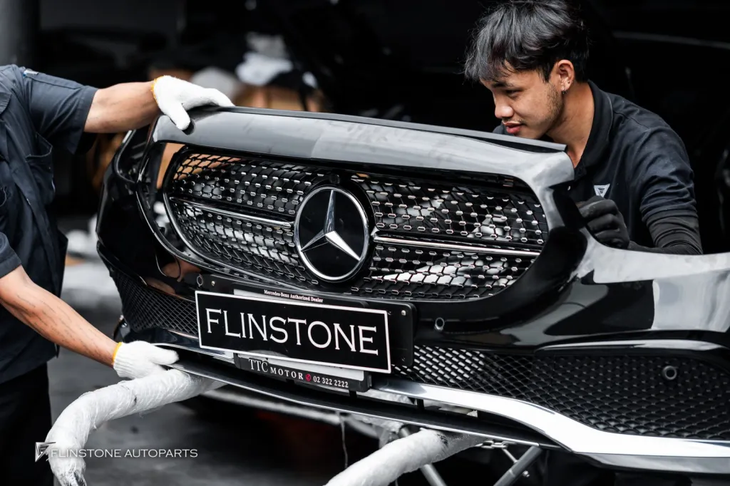 Mercedes Benz W213 กระจัง โลโก้ AMG