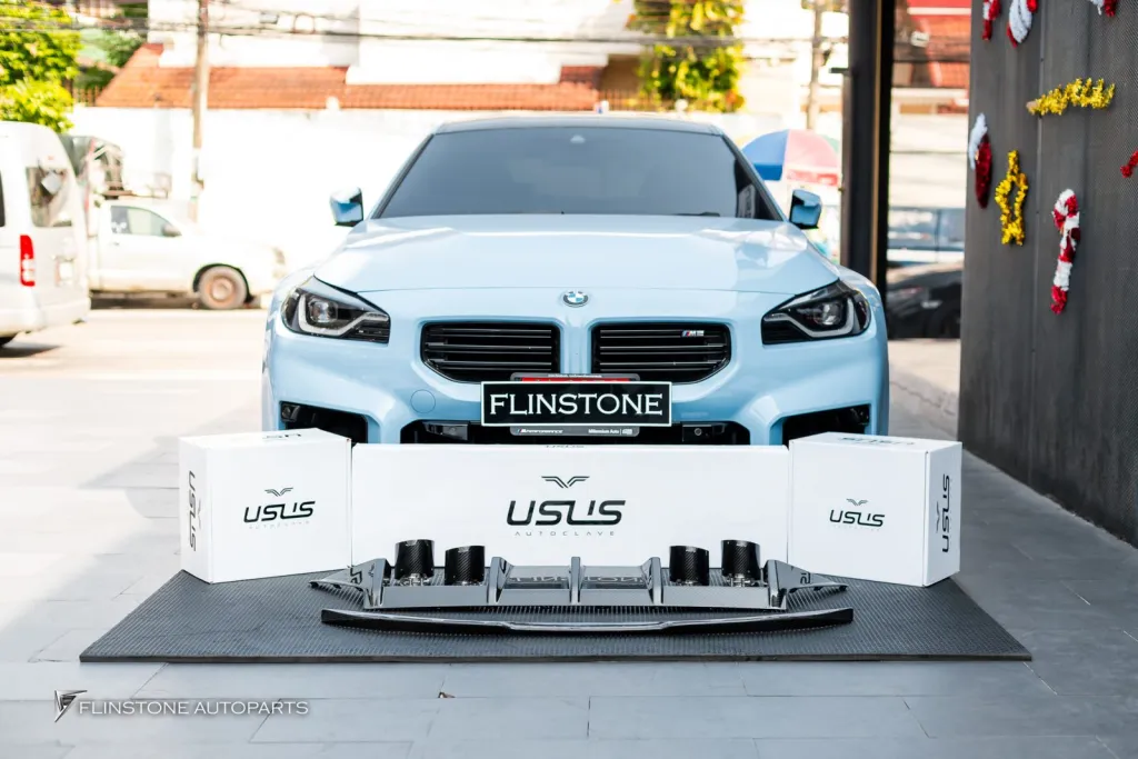 BMW M2 ดิฟ สปอยเลอร์ ปลายท่อ