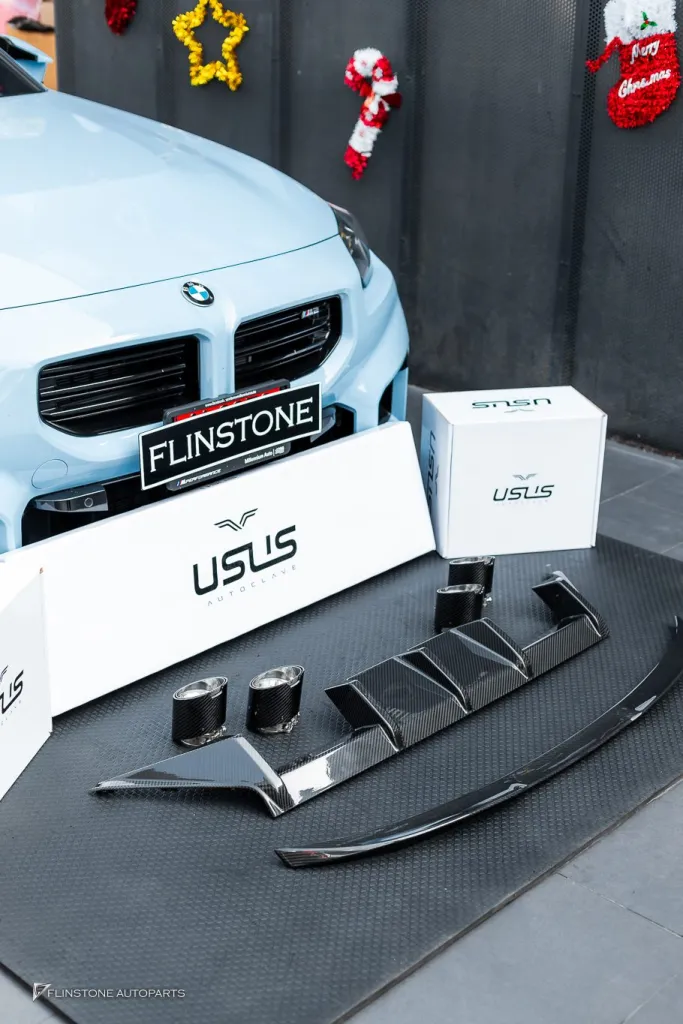 BMW M2 ดิฟ สปอยเลอร์ ปลายท่อ