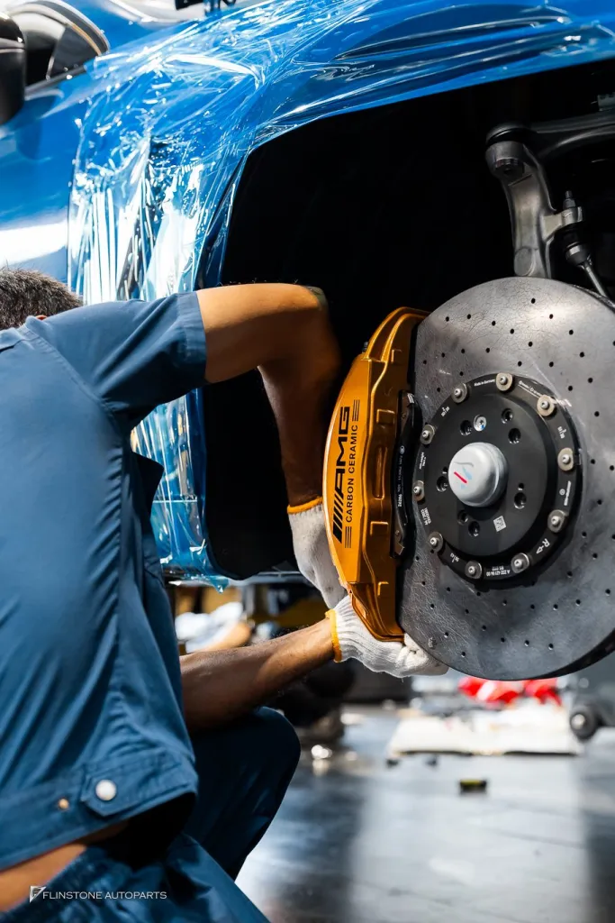 Mercedes Benz CLE53 เบรค Ceramic