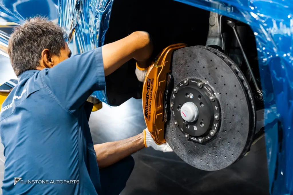 Mercedes Benz CLE53 เบรค Ceramic