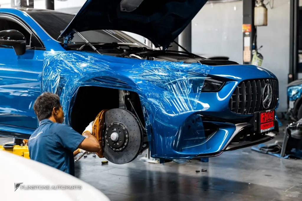 Mercedes Benz CLE53 เบรค Ceramic
