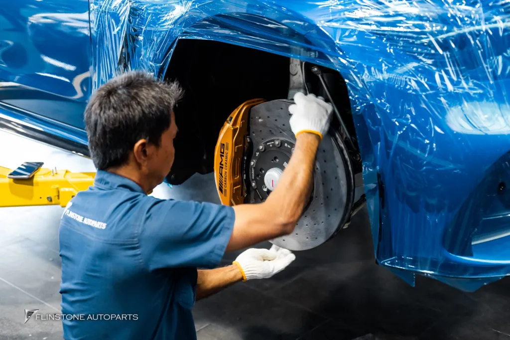 Mercedes Benz CLE53 เบรค Ceramic
