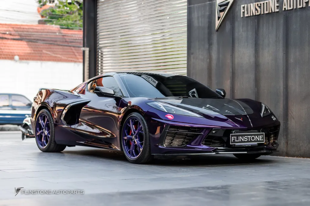 Corvette C8 เปลี่ยนผ้าเบรค