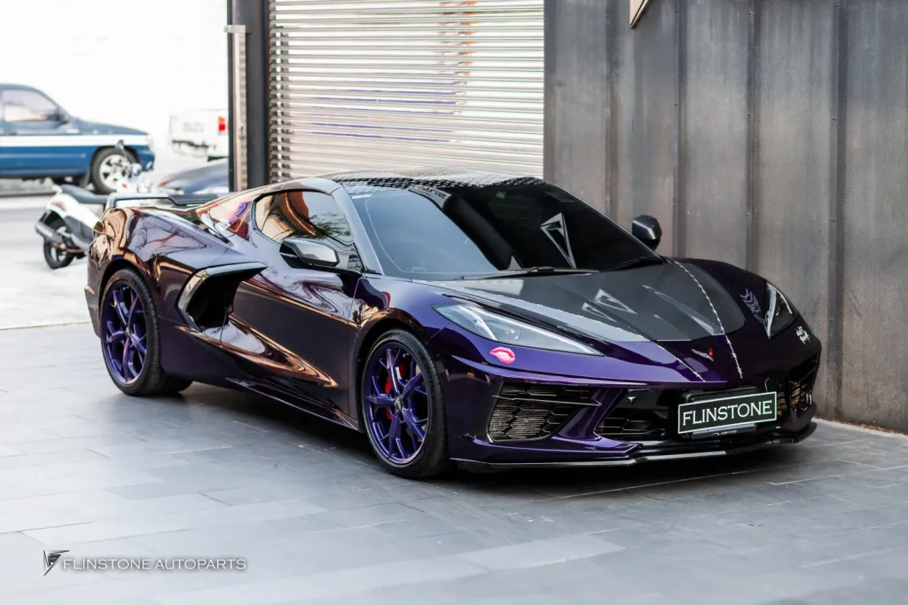 Corvette C8 เปลี่ยนผ้าเบรค