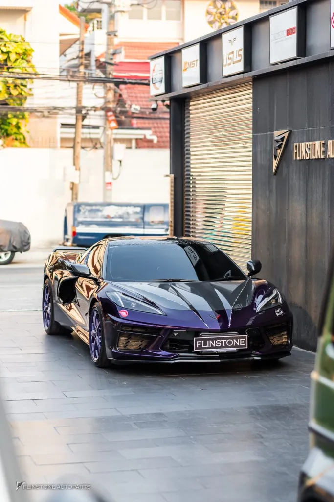 Corvette C8 เปลี่ยนผ้าเบรค