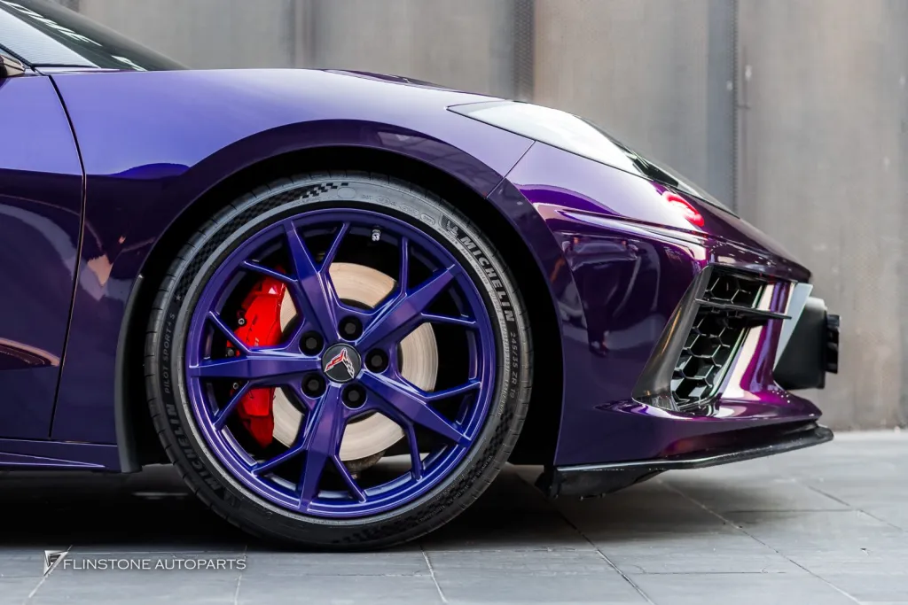 Corvette C8 เปลี่ยนผ้าเบรค