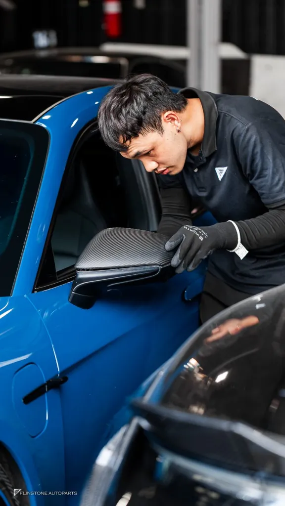 Porsche Taycan กระจก Usus