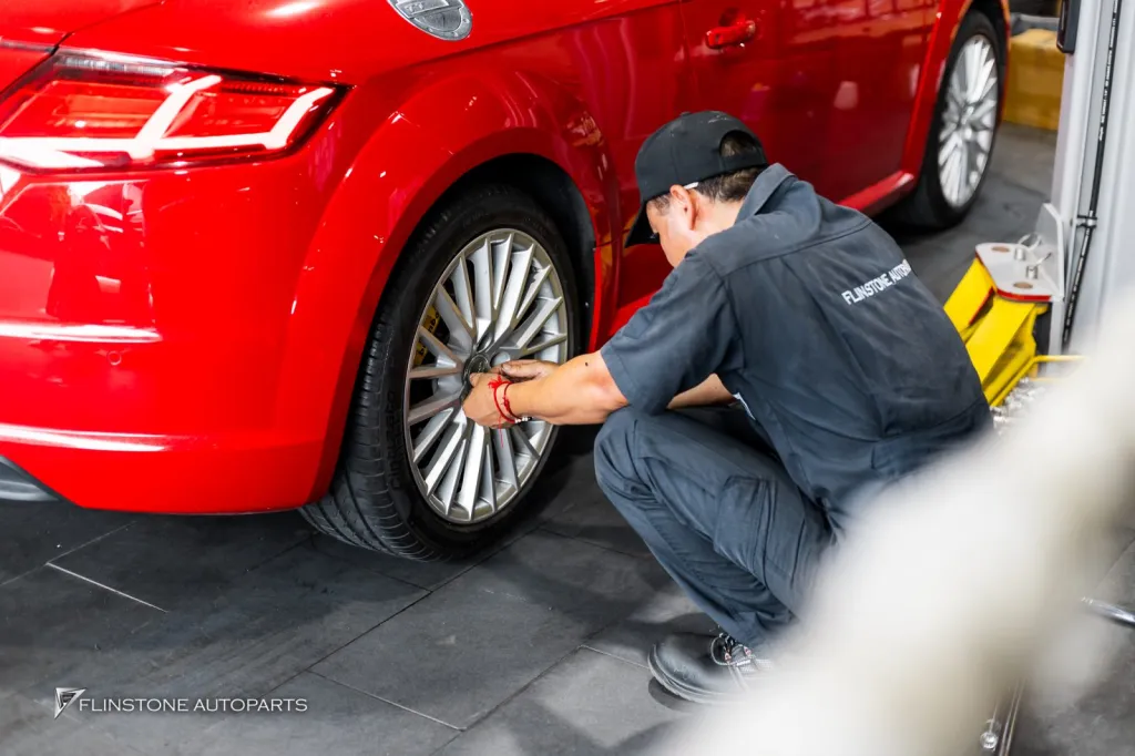 Audi TT เบรค
