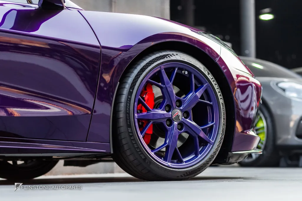 Corvette C8 เปลี่ยนผ้าเบรค