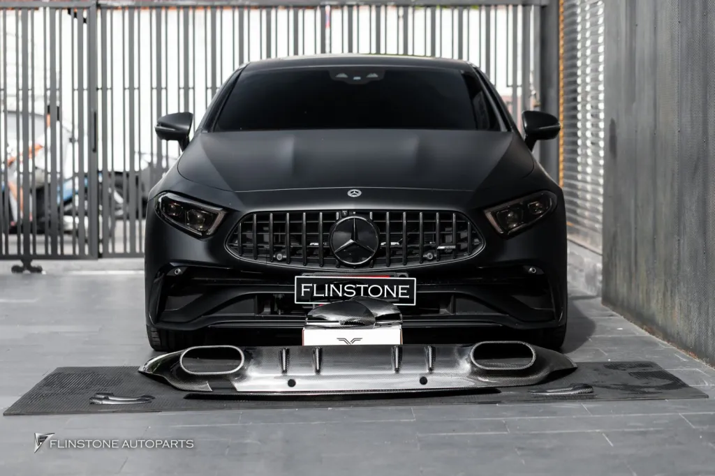 Mercedes Benz Cls พาร์ทคาร์บอน ดิฟ สปอยเลอร์ มือจับ กระจก Usus
