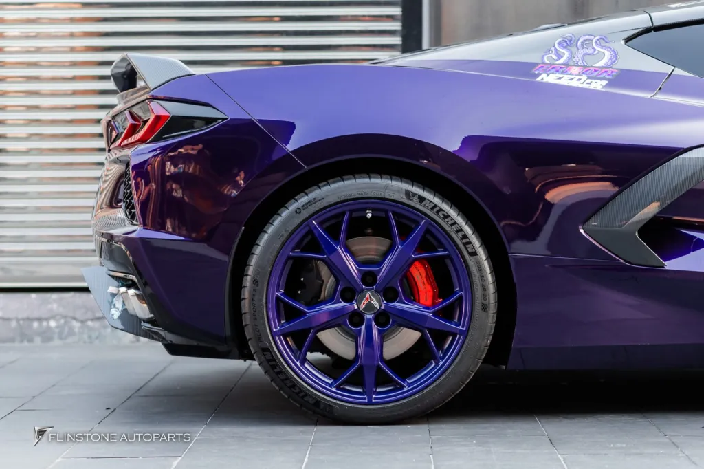 Corvette C8 เปลี่ยนผ้าเบรค