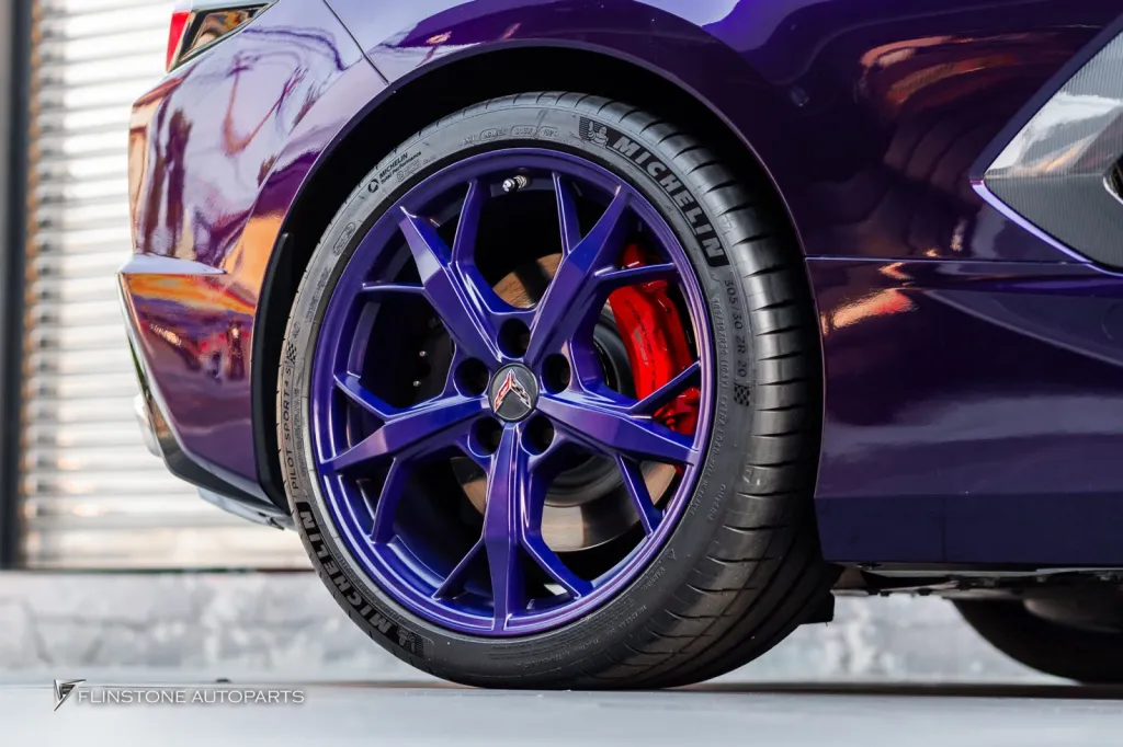 Corvette C8 เปลี่ยนผ้าเบรค