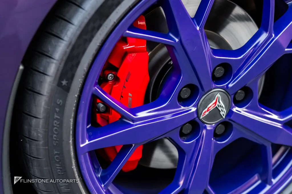 Corvette C8 เปลี่ยนผ้าเบรค