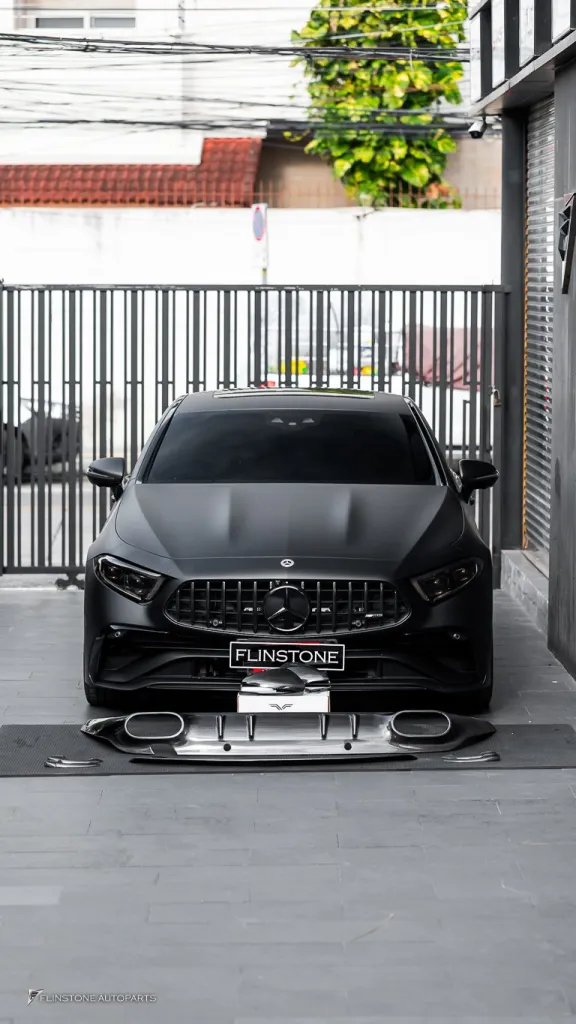 Mercedes Benz Cls พาร์ทคาร์บอน ดิฟ สปอยเลอร์ มือจับ กระจก Usus