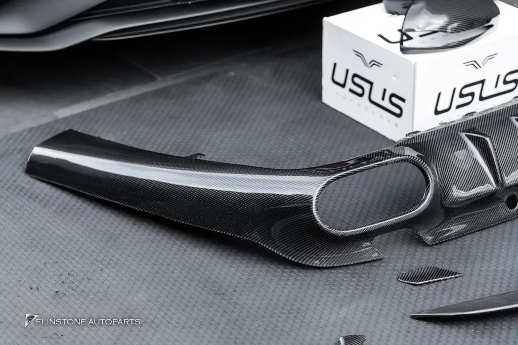 Mercedes Benz Cls พาร์ทคาร์บอน ดิฟ สปอยเลอร์ มือจับ กระจก Usus