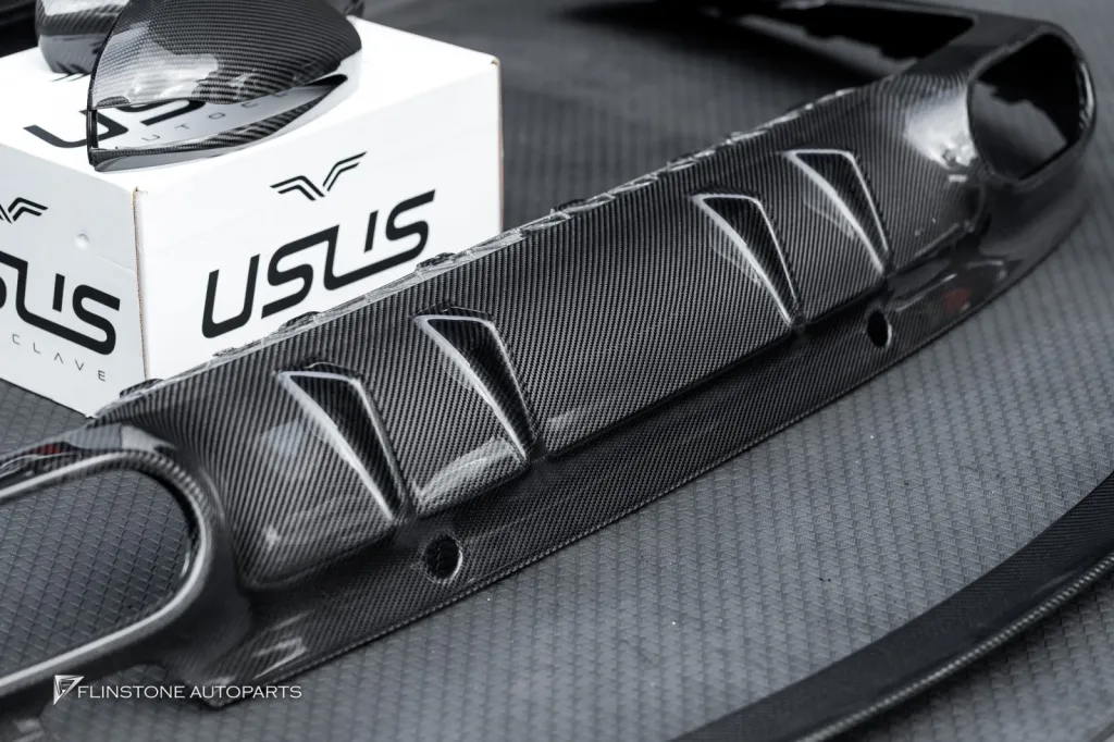 Mercedes Benz Cls พาร์ทคาร์บอน ดิฟ สปอยเลอร์ มือจับ กระจก Usus