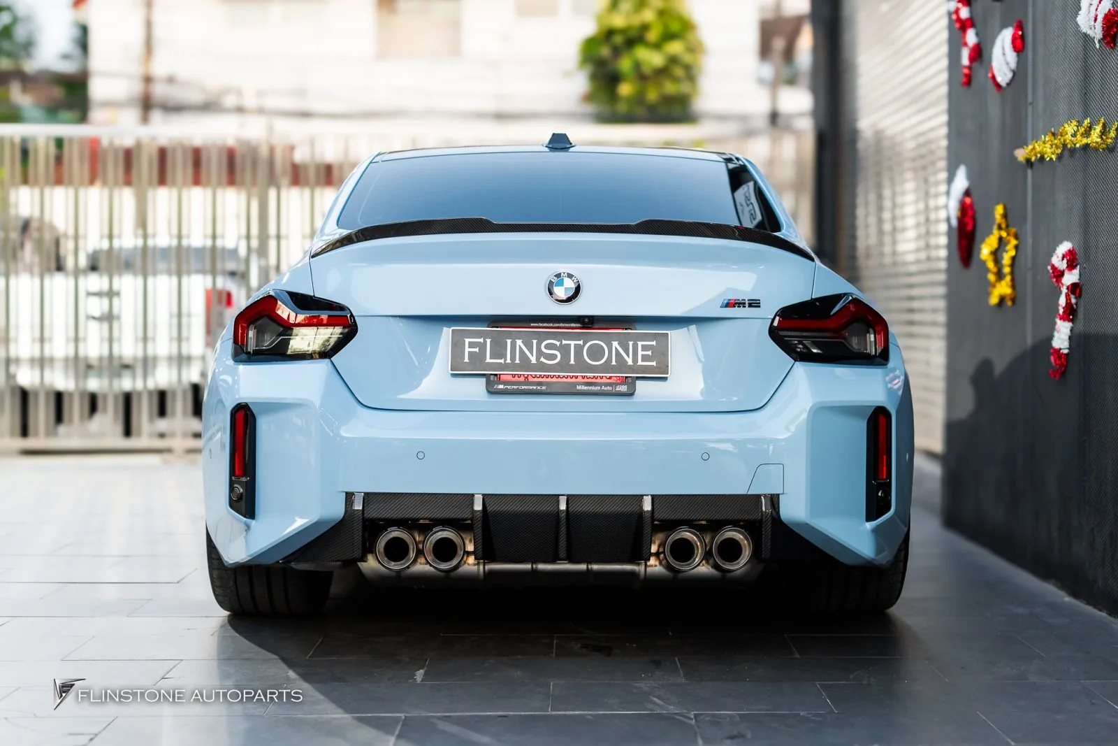 BMW M2 ดิฟ สปอยเลอร์ ปลายท่อ
