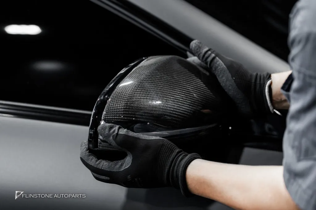 Mercedes Benz Cls พาร์ทคาร์บอน ดิฟ สปอยเลอร์ มือจับ กระจก Usus