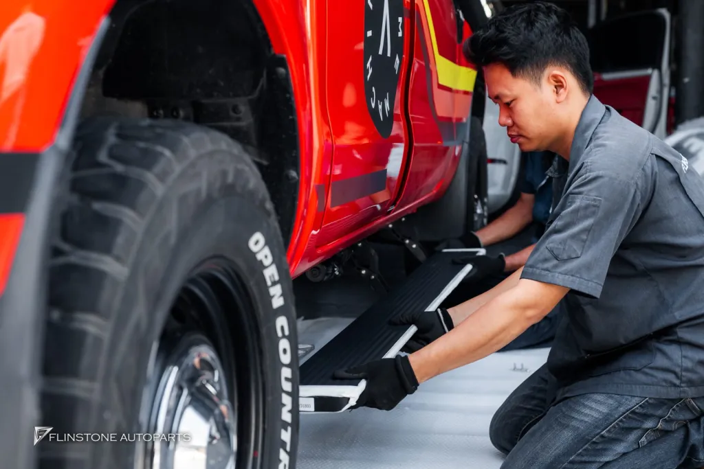 Ford Ranger บันไดไฟฟ้า