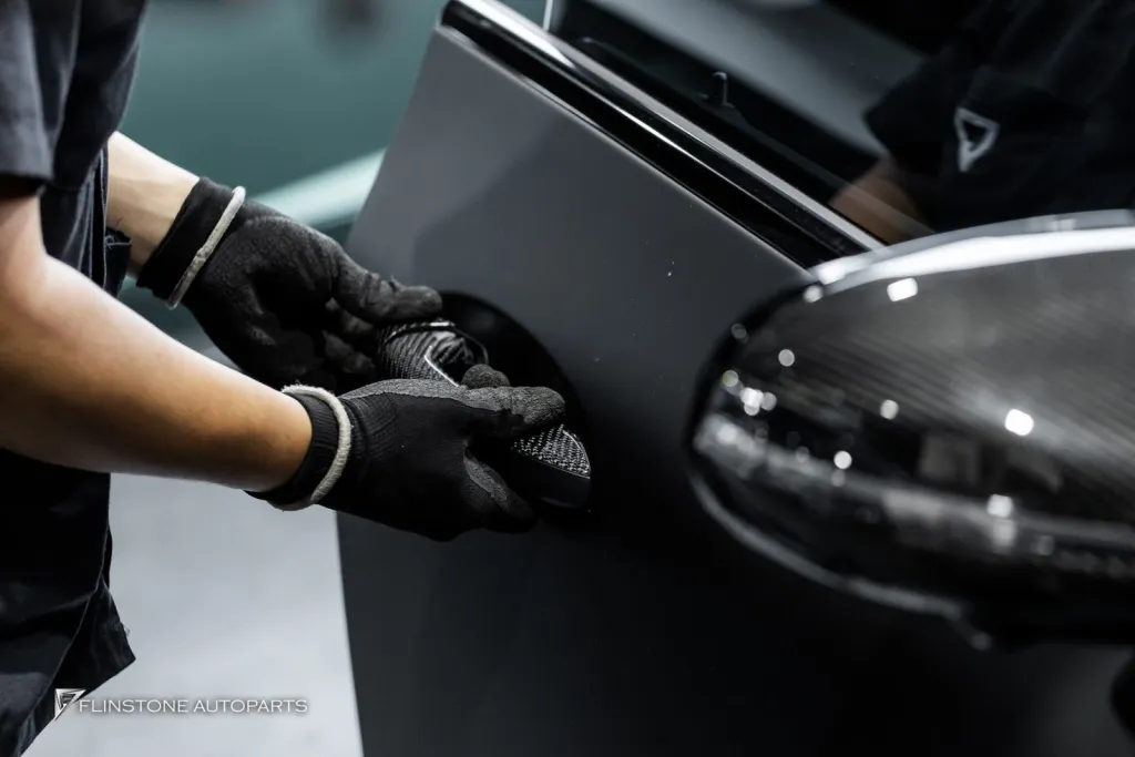 Mercedes Benz Cls พาร์ทคาร์บอน ดิฟ สปอยเลอร์ มือจับ กระจก Usus