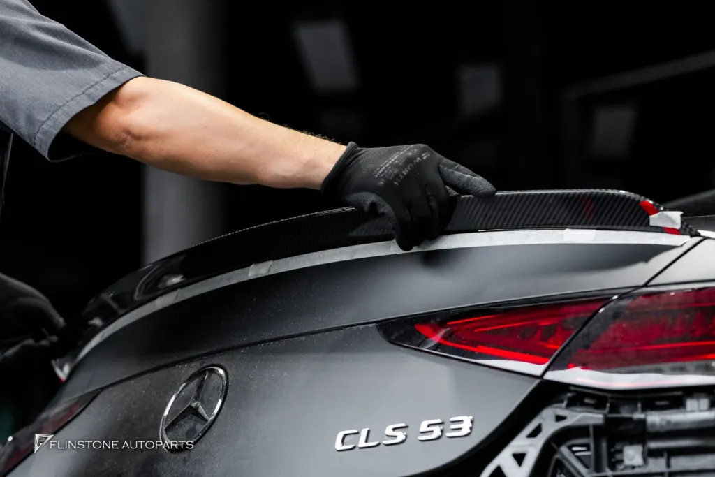 Mercedes Benz Cls พาร์ทคาร์บอน ดิฟ สปอยเลอร์ มือจับ กระจก Usus