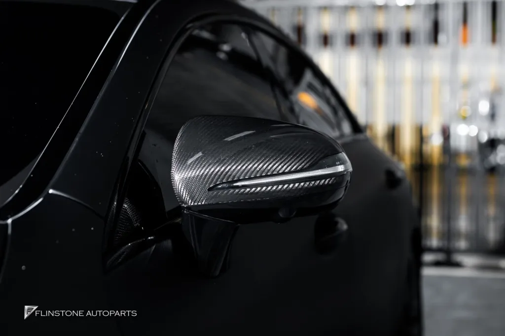 Mercedes Benz Cls พาร์ทคาร์บอน ดิฟ สปอยเลอร์ มือจับ กระจก Usus