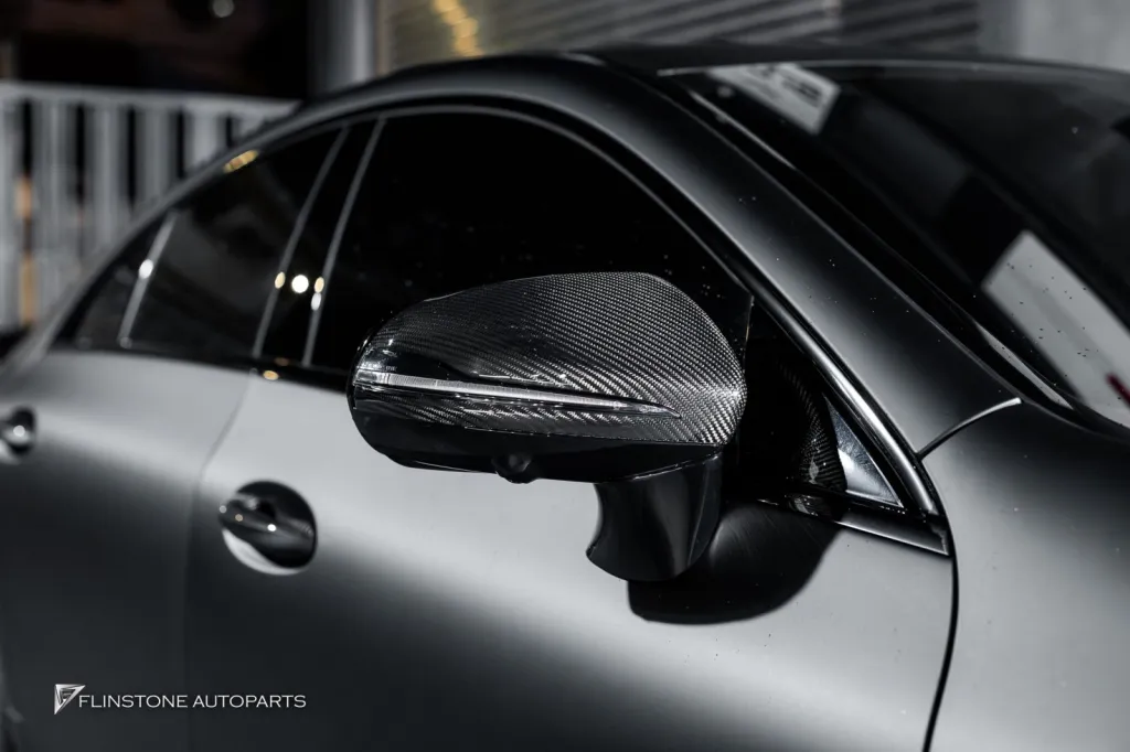 Mercedes Benz Cls พาร์ทคาร์บอน ดิฟ สปอยเลอร์ มือจับ กระจก Usus