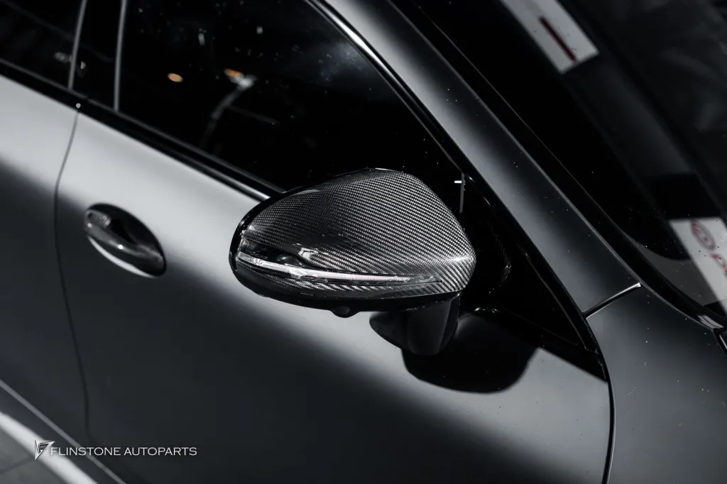 Mercedes Benz Cls พาร์ทคาร์บอน ดิฟ สปอยเลอร์ มือจับ กระจก Usus