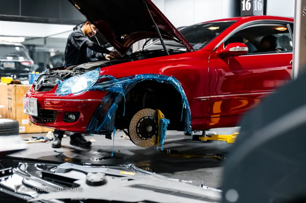 Mercedes Benz CLK ล้อ เบรค กระจัง