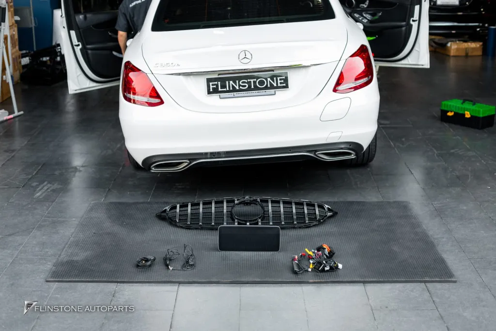 Mercedes Benz W205 จอ Android กระจัง