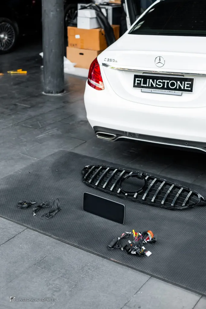 Mercedes Benz W205 จอ Android กระจัง