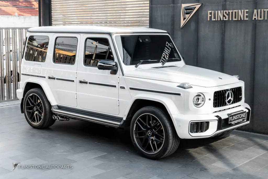 Mercedes Benz Gclass Full Body Kit 2024 Side Steps Keyless Wheels Exhaust Tips