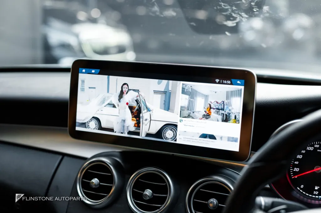 Mercedes Benz W205 จอ Android กระจัง