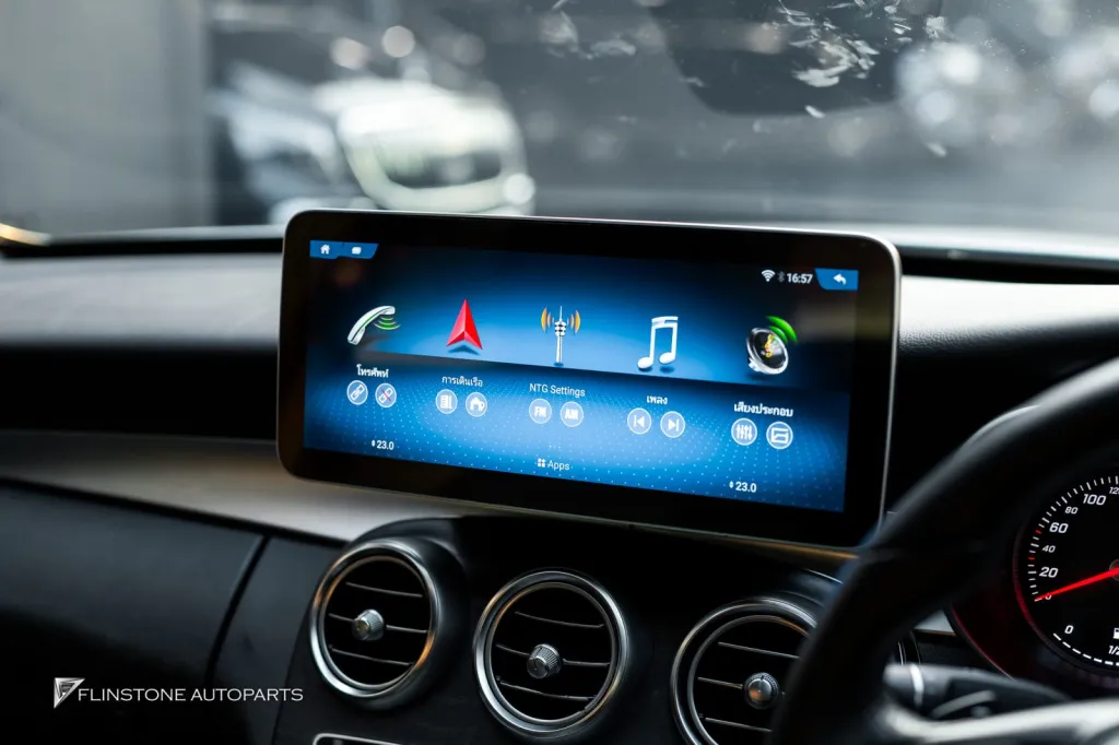 Mercedes Benz W205 จอ Android กระจัง